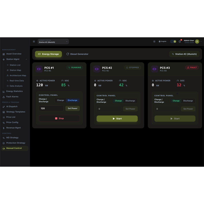 光儲充柴云平臺