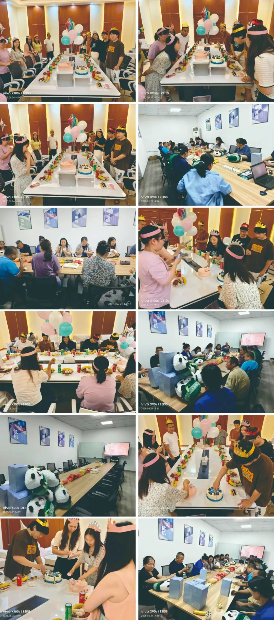 繽紛夏日，悅享生辰 ‖ 匯玨科技集團6月員工生日會