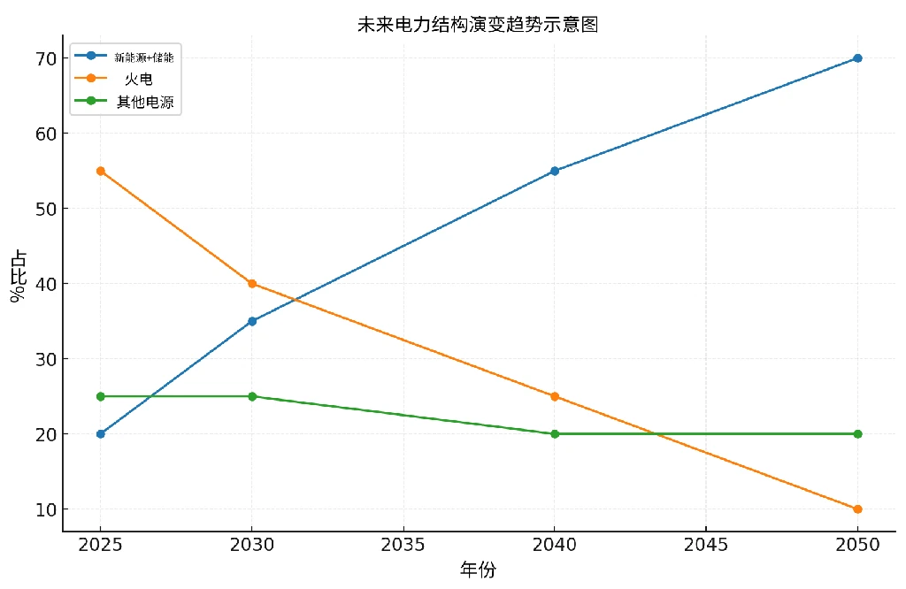 儲能電池會成為太陽能光伏或風(fēng)電的標(biāo)配嗎？火電會完全被取代？