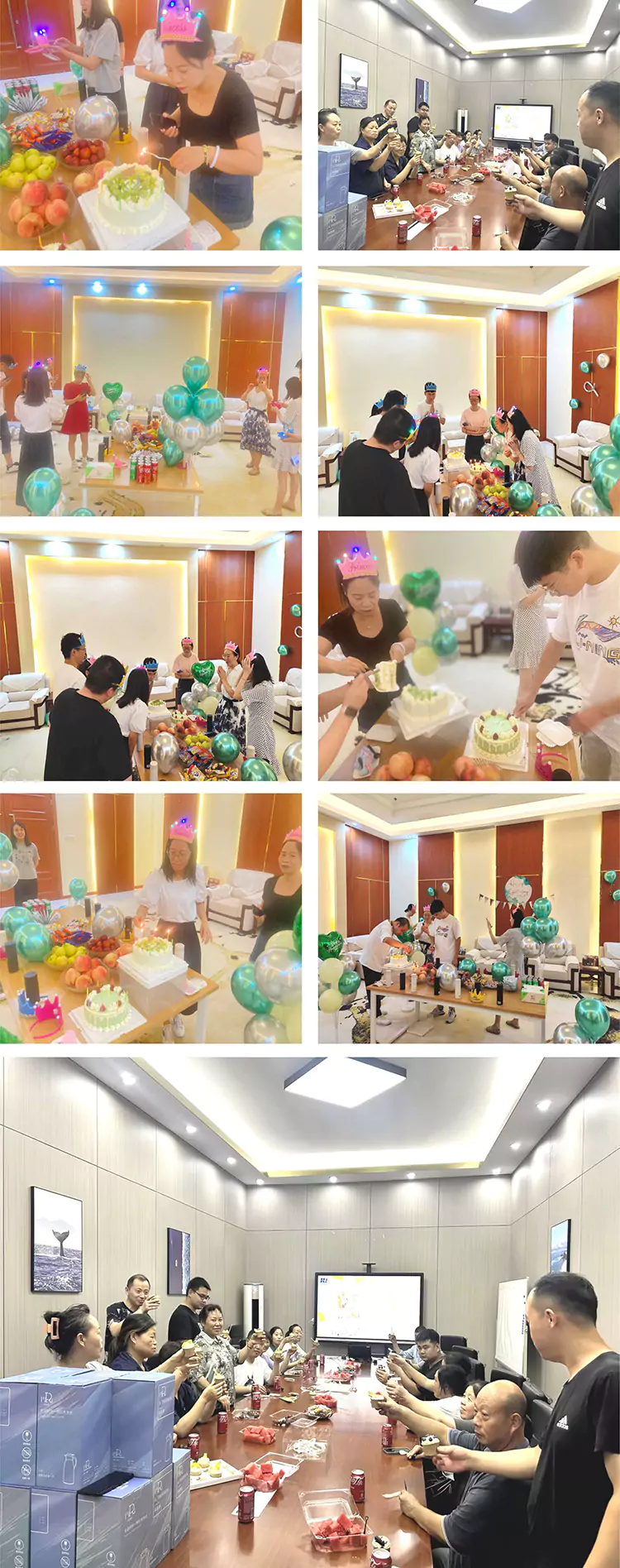 繽紛夏日，悅享生辰  匯玨網絡7月員工生日會