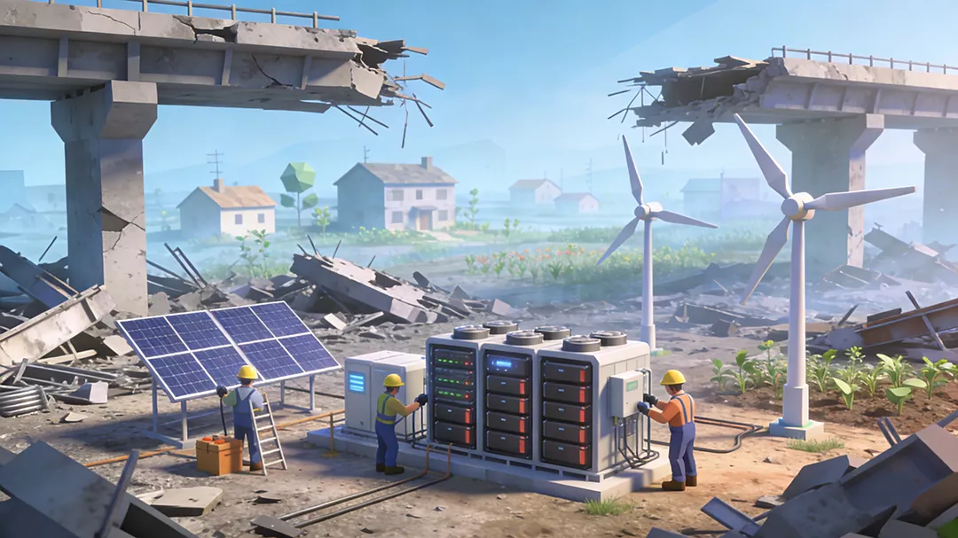 儲能丨烏克蘭重建:儲能產業的戰略藍海與中國機遇