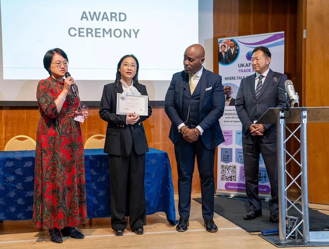 匯玨科技集團(tuán)在UK Africa Trade Expo 2025大力推動能源合作，共同助力全球零碳化目標(biāo)