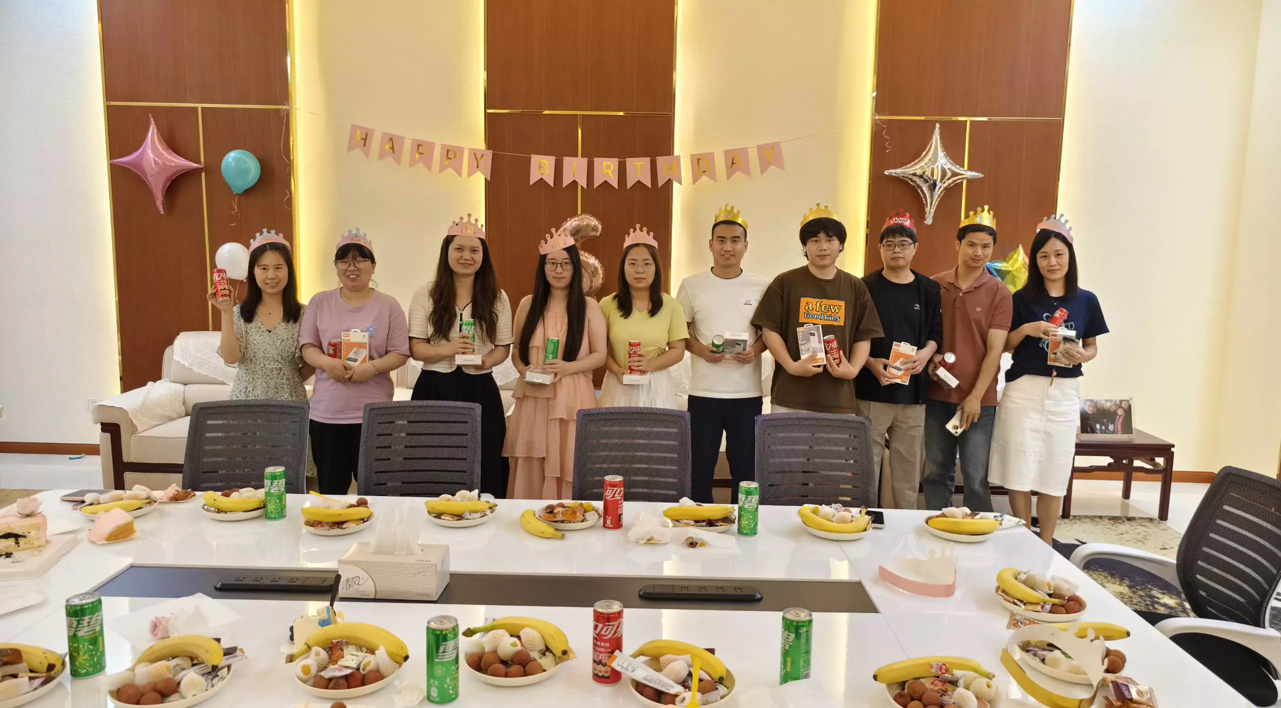  繽紛夏日，悅享生辰 ‖ 匯玨科技集團6月員工生日會 