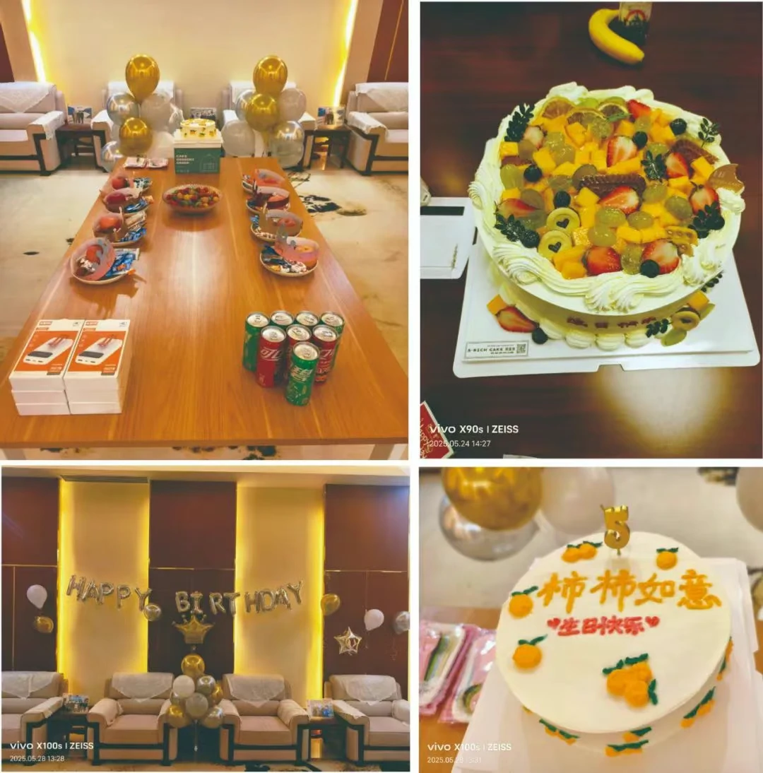 匯玨科技集團5月員工集體生日會