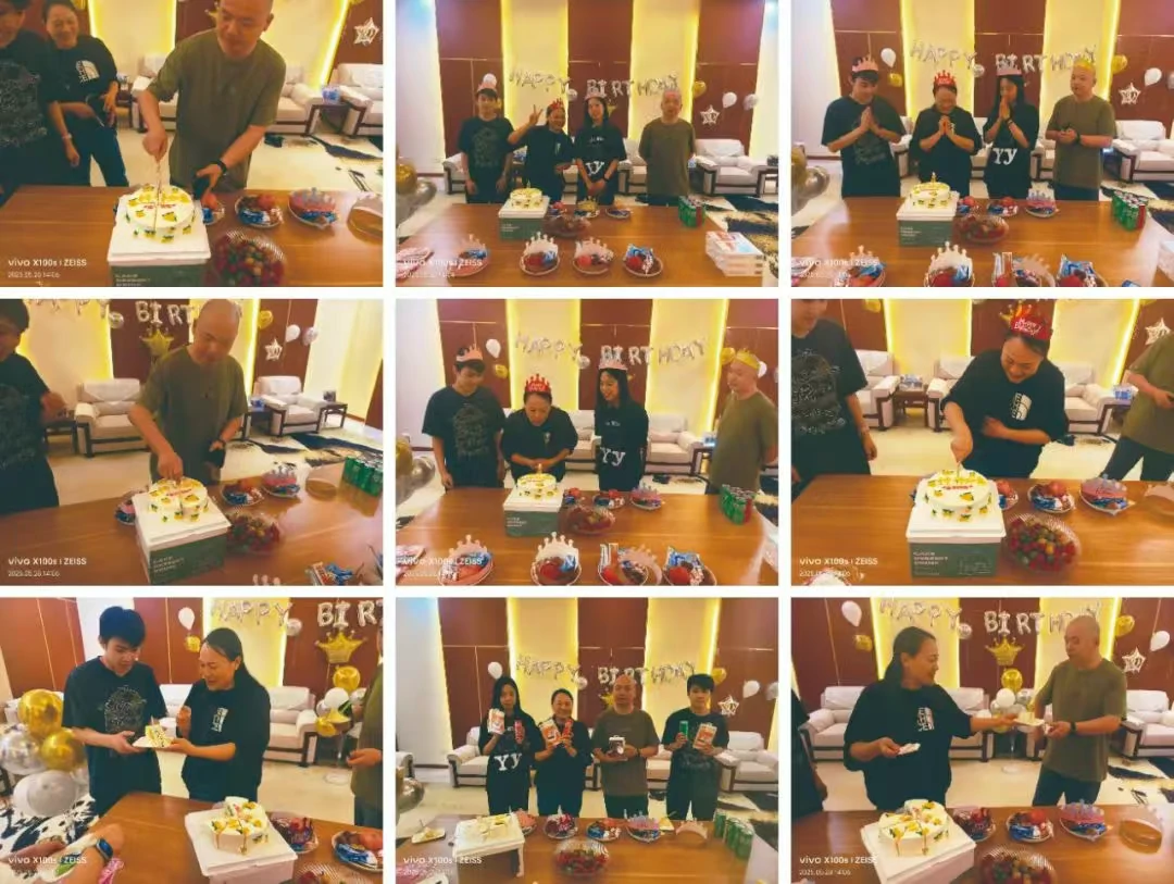 匯玨科技集團5月員工集體生日會