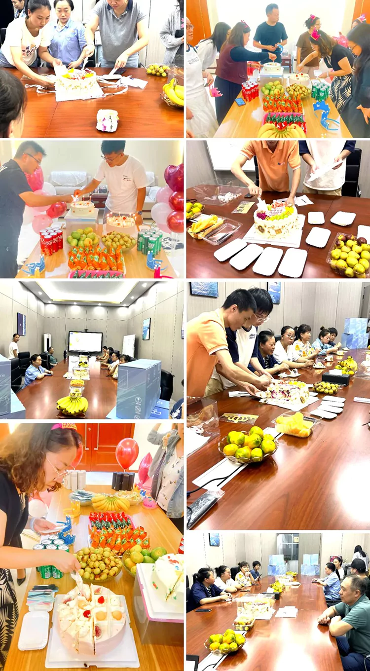 為職工幸福“加碼”匯玨集團9月員工生日會